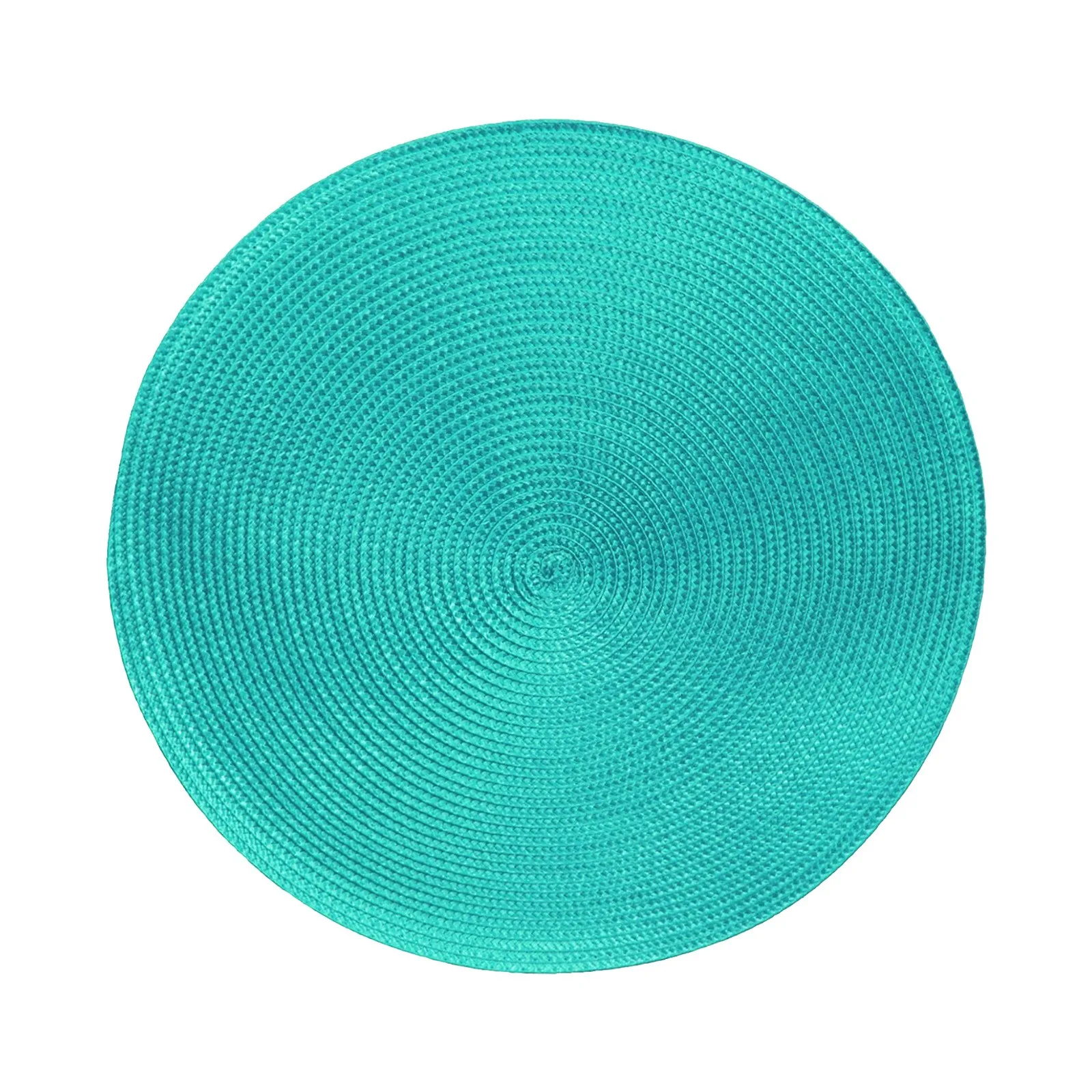 

4PCS Nordic Round Table Mat Linen Solid Non Slip Ramie Mat Anti Slip Drink Coasters Insulated Home Decor Kitchen Accessries d03