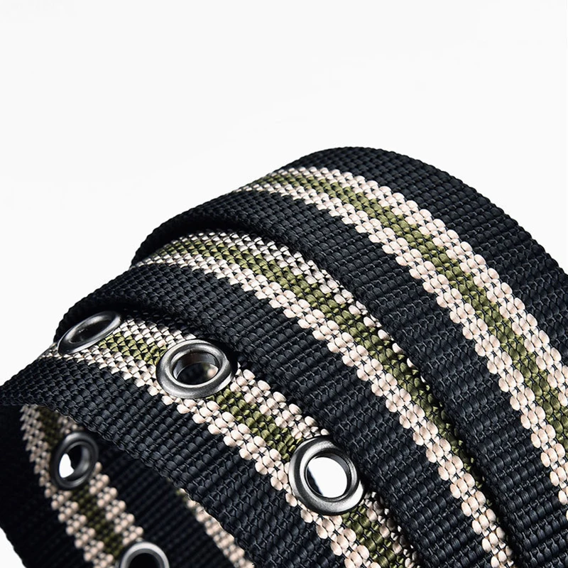 

Men Belt Army Adjustable Belt Men Outdoor Travel Tactical Waist Belt with 100cm 120cm buckle pants belt canvas dropshipping 2021