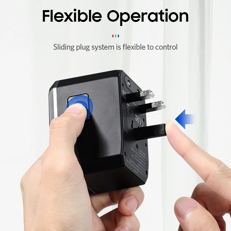 Benks 5.6a Quick Charge 3 0 USB зарядное устройство портативный универсальный адаптер питания