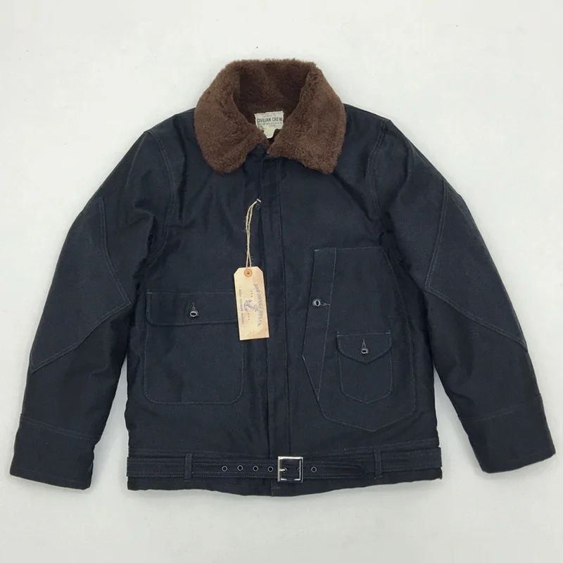 

US Aviation Associates Flying Jacket Jungle Cloth Vintage Men's Flight Jacket