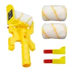 Ролик для обрезки стен, многофункциональный валик, кисть для краски, инструмент для очистки красок