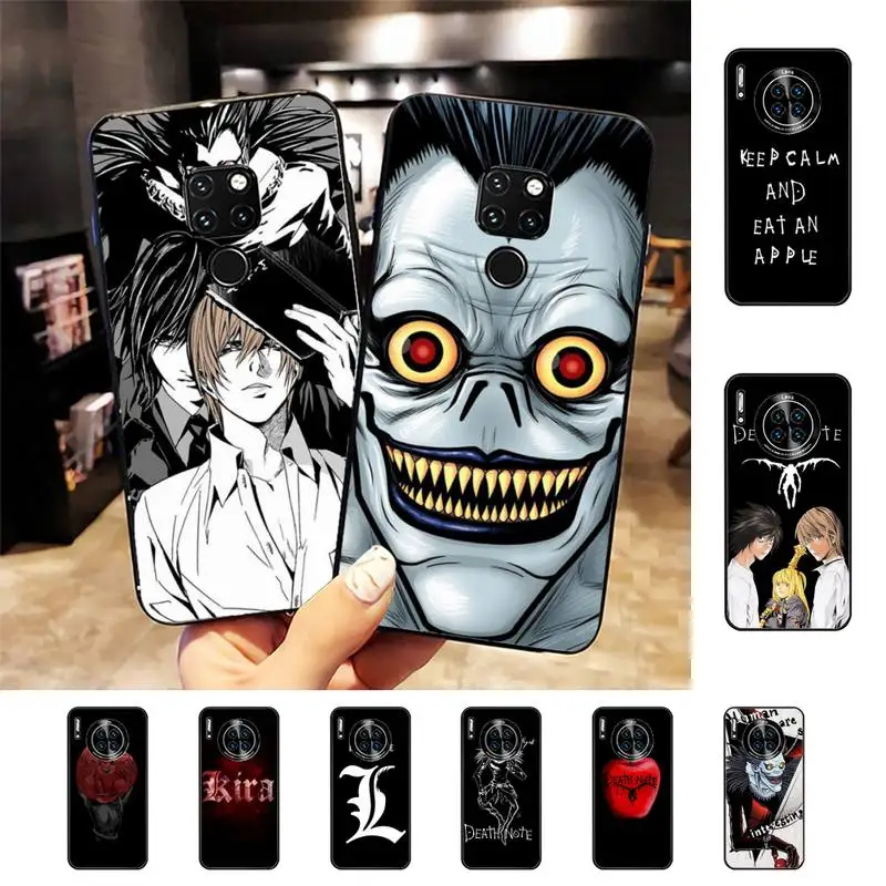 

Death Note Phone Case For Huawei Nova3I 3E 7se mate 9 20 30 lite 20Pro 10 lite unda case