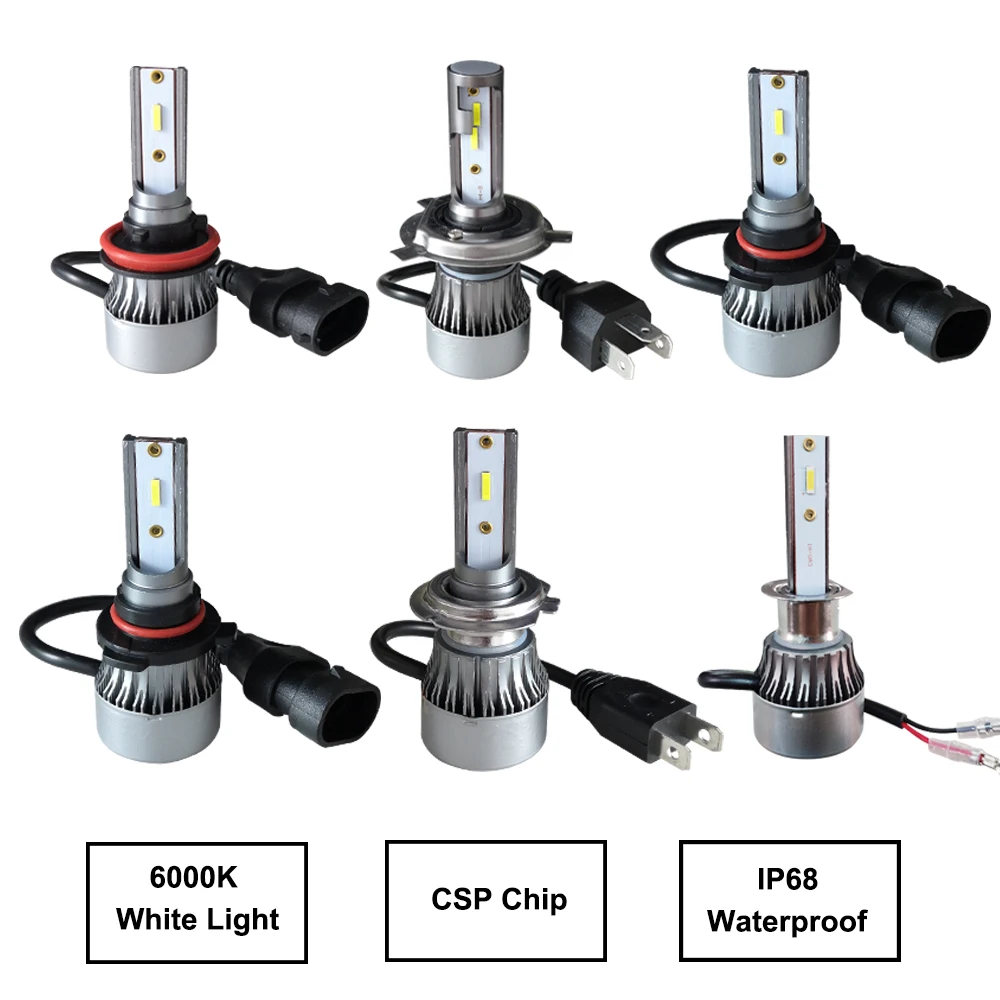 Светодиодный светильник головной Замена автомобиля h7 светодиодный H4 Привет