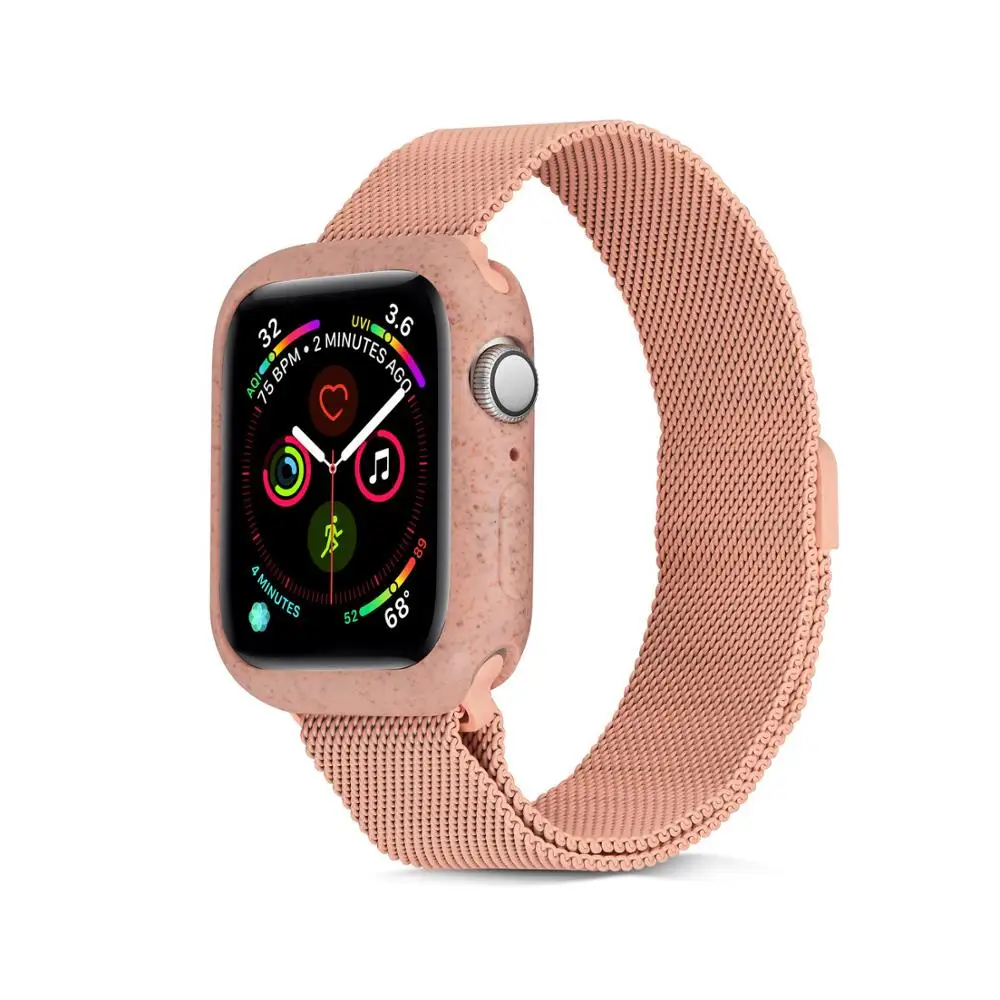 Чехол из ТПУ для apple watch 5 4 3 2 1 яркий защитный чехол iWatch 38 42 40 44 мм ультратонкая