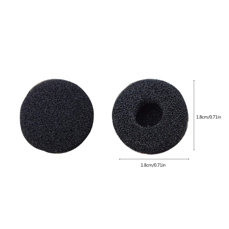 

20Pcs 18mm Soft Foam Sponge Earphones Cover Replacement Earbud Covers For MX375 Q81F