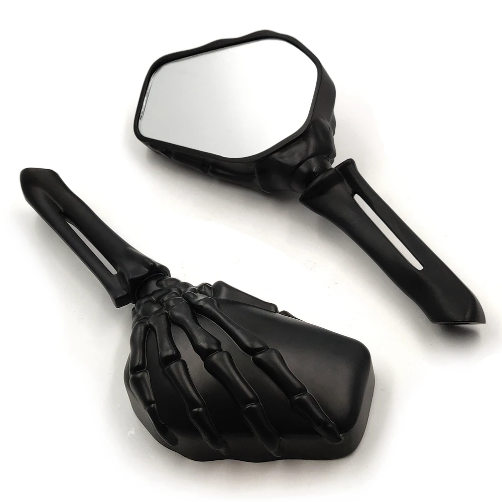 

Aftermarket Free Shipping Motorcycle Parts Claw Skull Skeleton Hand Mirror for Kawasaki Ninja VN 750 800 900 1500 1600