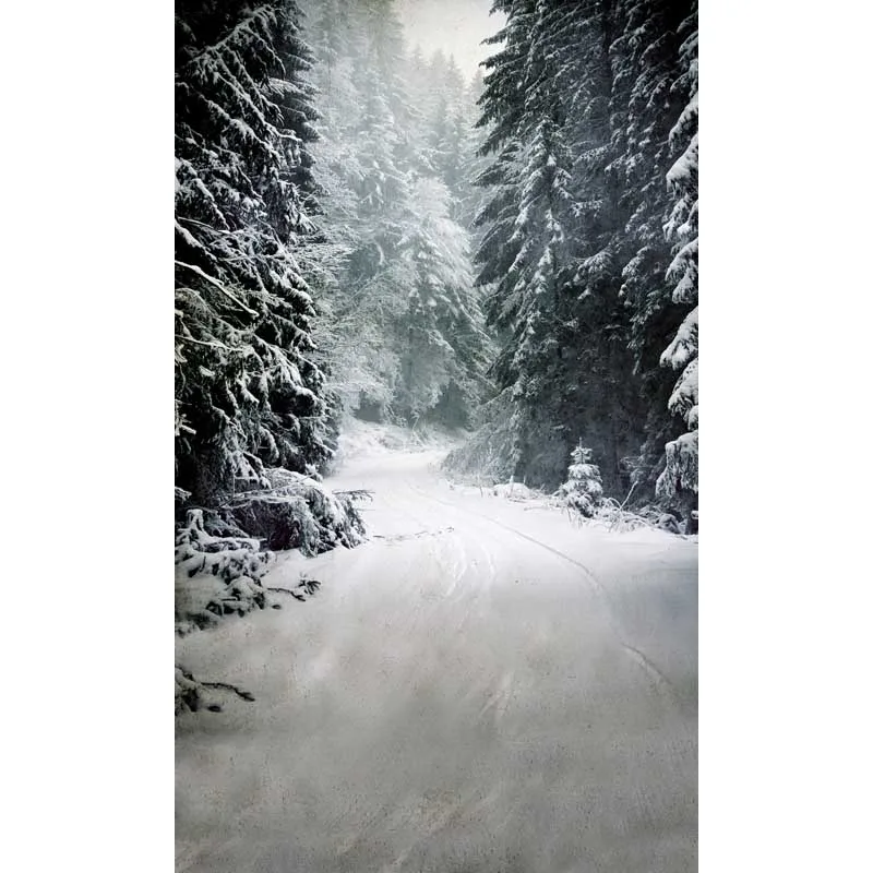 DAWNKNOW Winter Snow Vinyl Photography Background For Newborn Tree Photo Shoot Backdrop Wedding Studio ST359 | Электроника