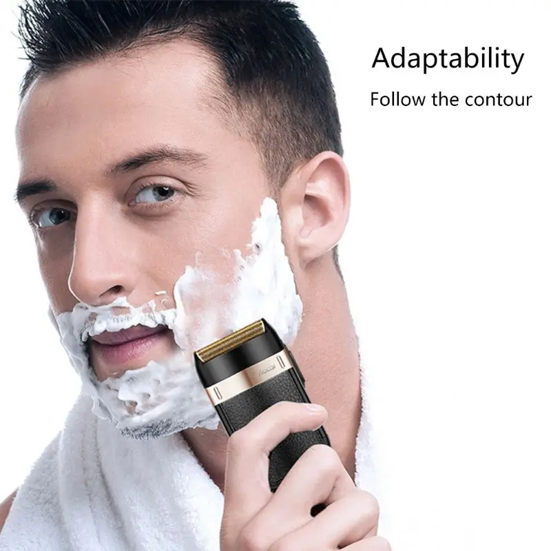 

1PCS Mini Portable Electric Shavers For Men Rechargeable Razor Shaving Machine Beard Trimmer Shaver USB Charging Barbeador