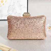 sequined women evening bags shoulder chain day clutch new arrival party wedding handbags holder purse