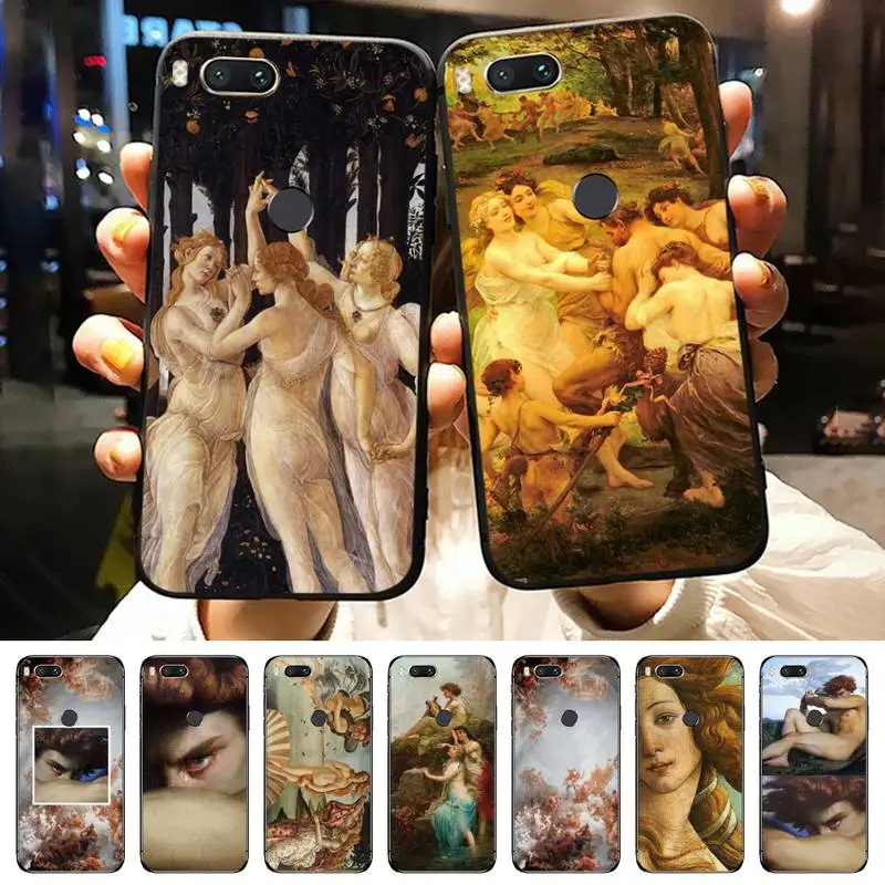 

alexandre cabanel the fallen angel art Phone Case For Xiaomi Redmi note 7 8 9 11 t s 10 A pro lite funda shell