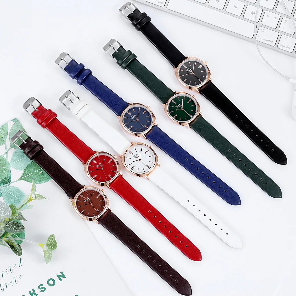 

Square Retro Simple Dial Women's Belt Quartz Watch Casual Luxury Fashion Watch Free Shipping Dress for Women