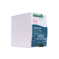Original Mean Well SDR-480-24 meanwell DC 24V 20A 480W Single Output Industrial DIN Rail with PFC Function Power Supply