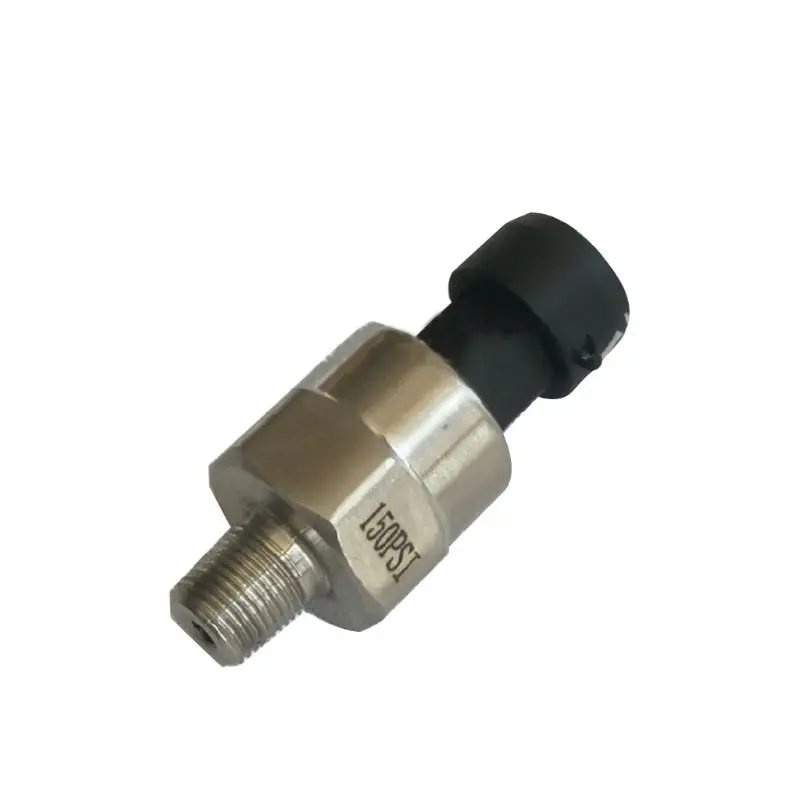 

150PSI Water Pressure Transducer Sensor Gauge 1/8" NPT Thread Stainless Steel Transmitter Sender for Oil Fuel Air Optional