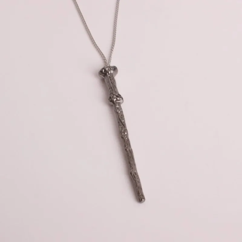 

Necklace For Women New Magic Wand Dangle Women Pendant Necklace Minimalist Style Alloy Trendy Female Birthday Jewelry Gift Party