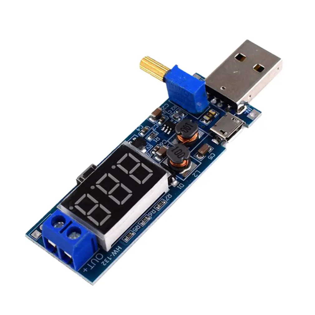 HW-132 DC USB Boost модуль регулятора мощности Настольный питания регулируемый
