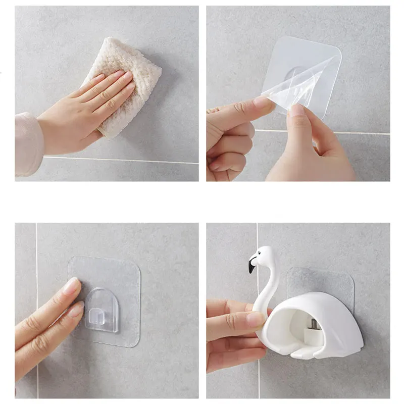 Креативные аксессуары для ванной комнаты настенный держатель зубной щетки в