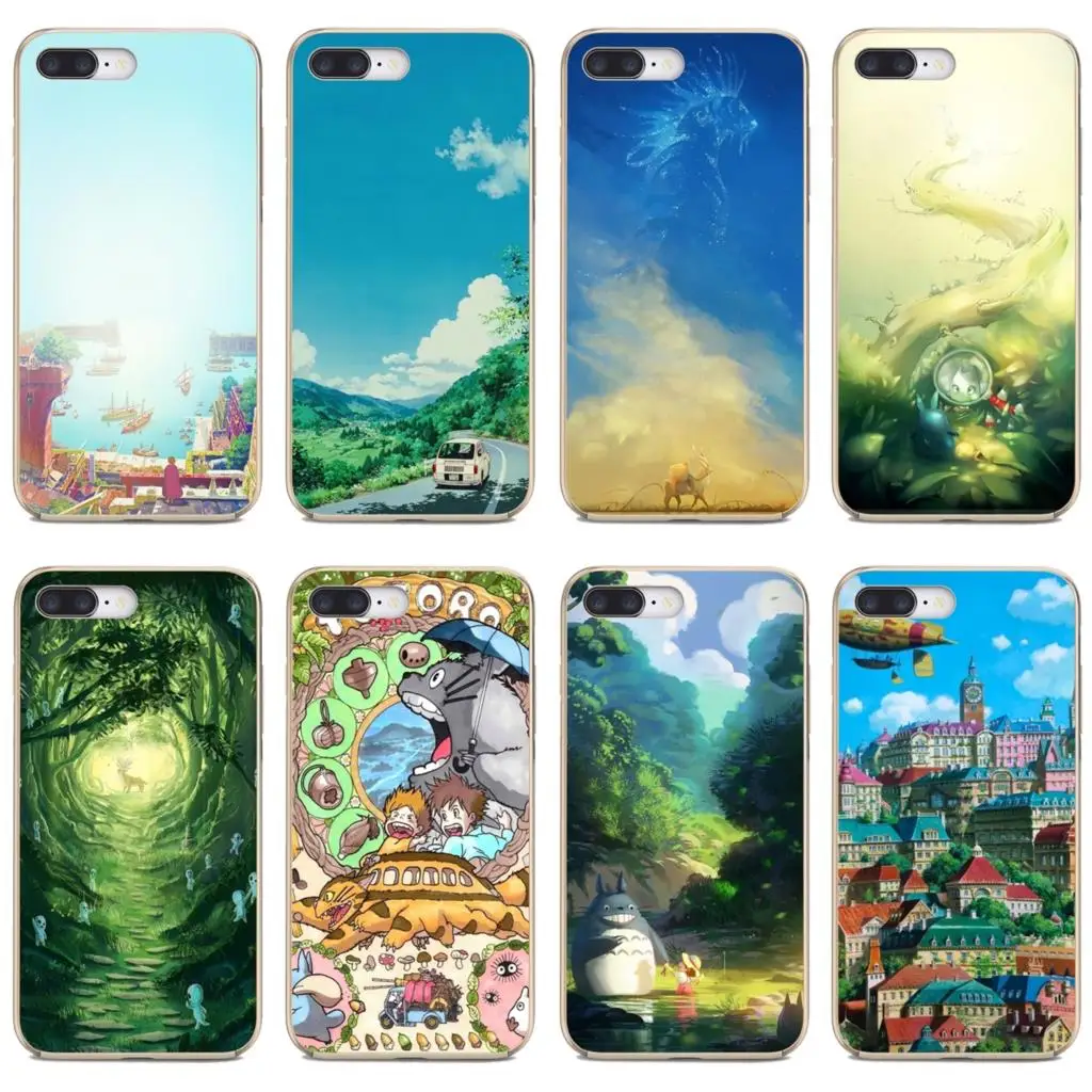 

Studio-Ghibli For iPod Touch iPhone 10 11 12 Pro 4S 5S SE 5C 6 6S 7 8 X XR XS Plus Max 2020 Case Cover