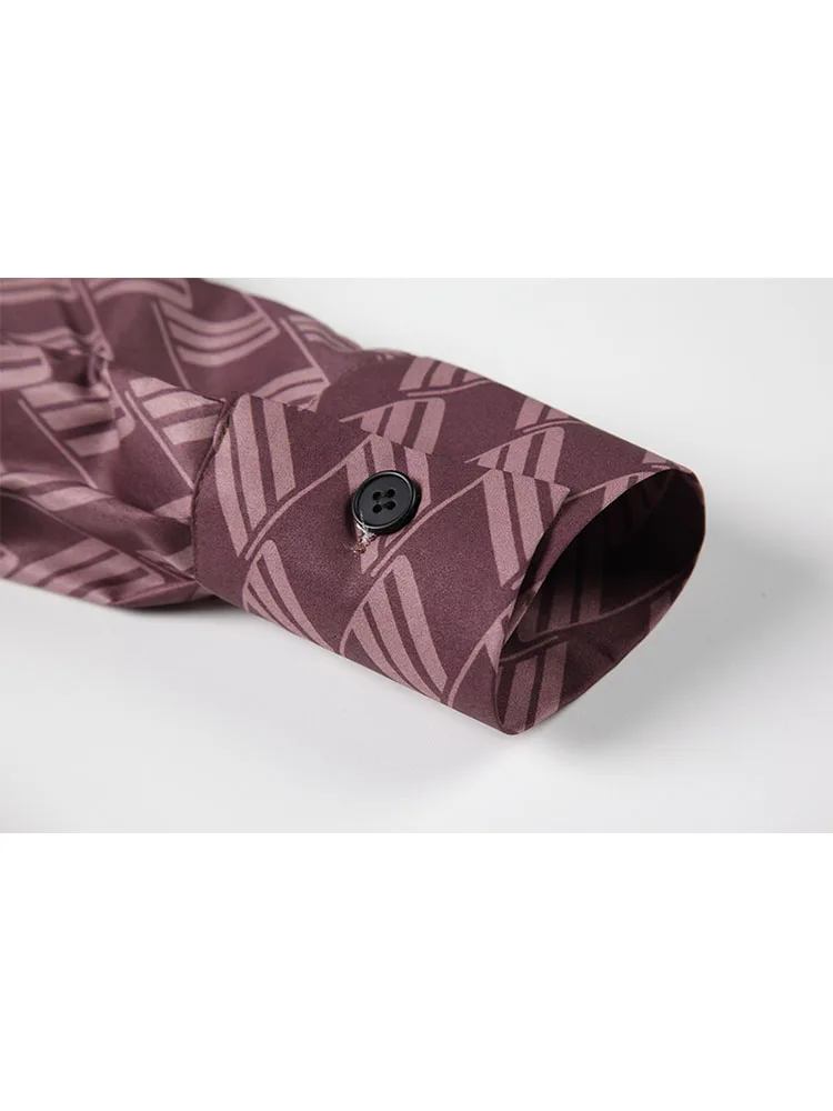 Рубашка-поло женская с принтом шикарная однобортная уличная одежда из экокожи в