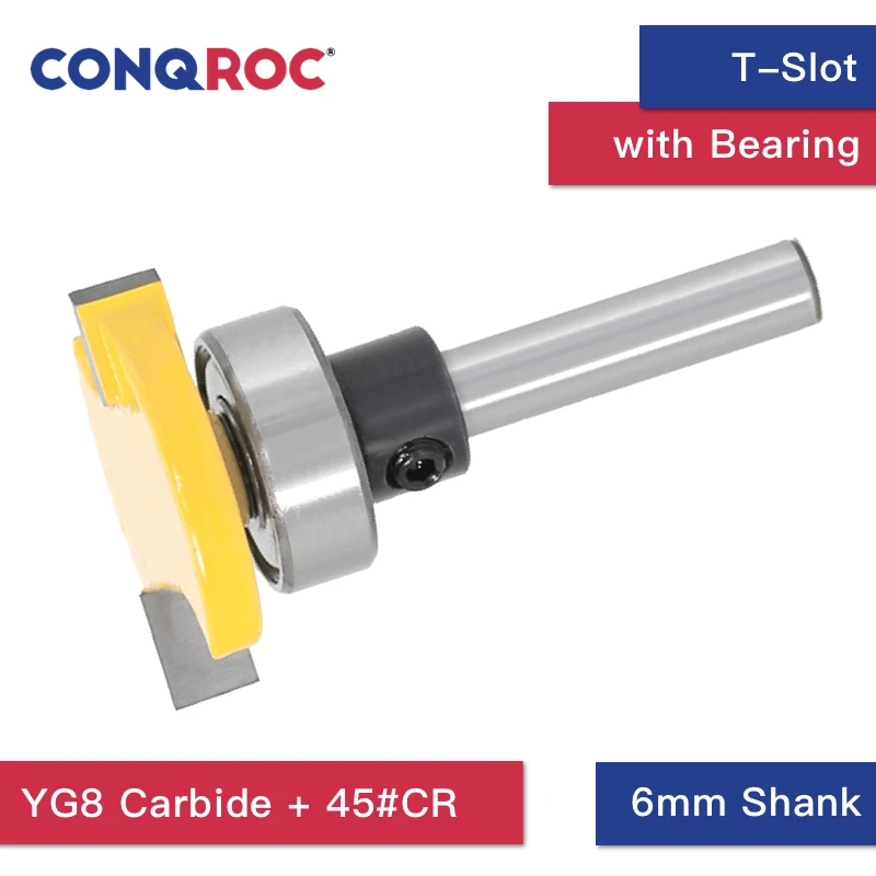 Деревообрабатывающий фрезерный станок с Т образной опорой 6 мм|Фреза| |