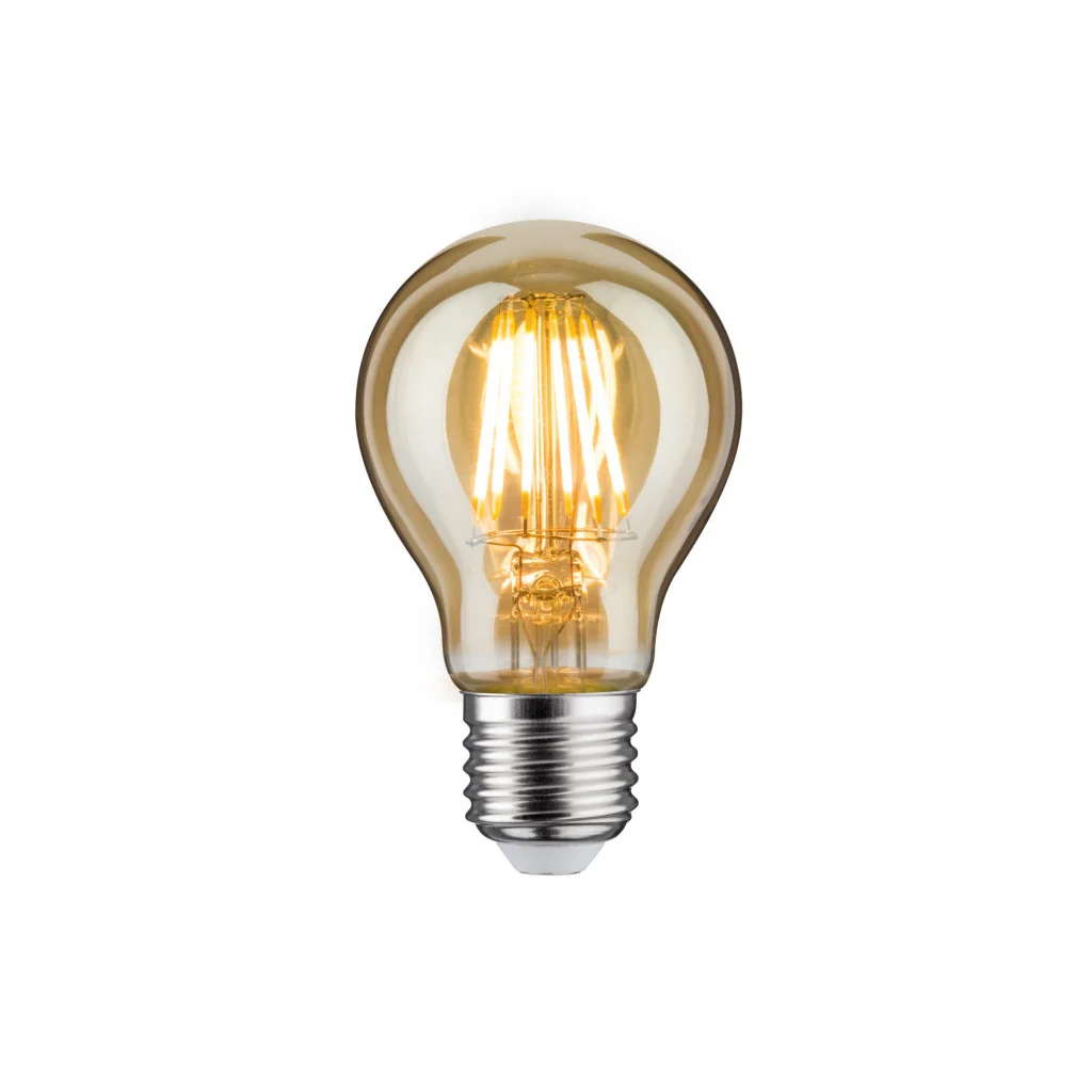 28373 Лампа LED AGL 6 5W E27 230V Gold 2600K |