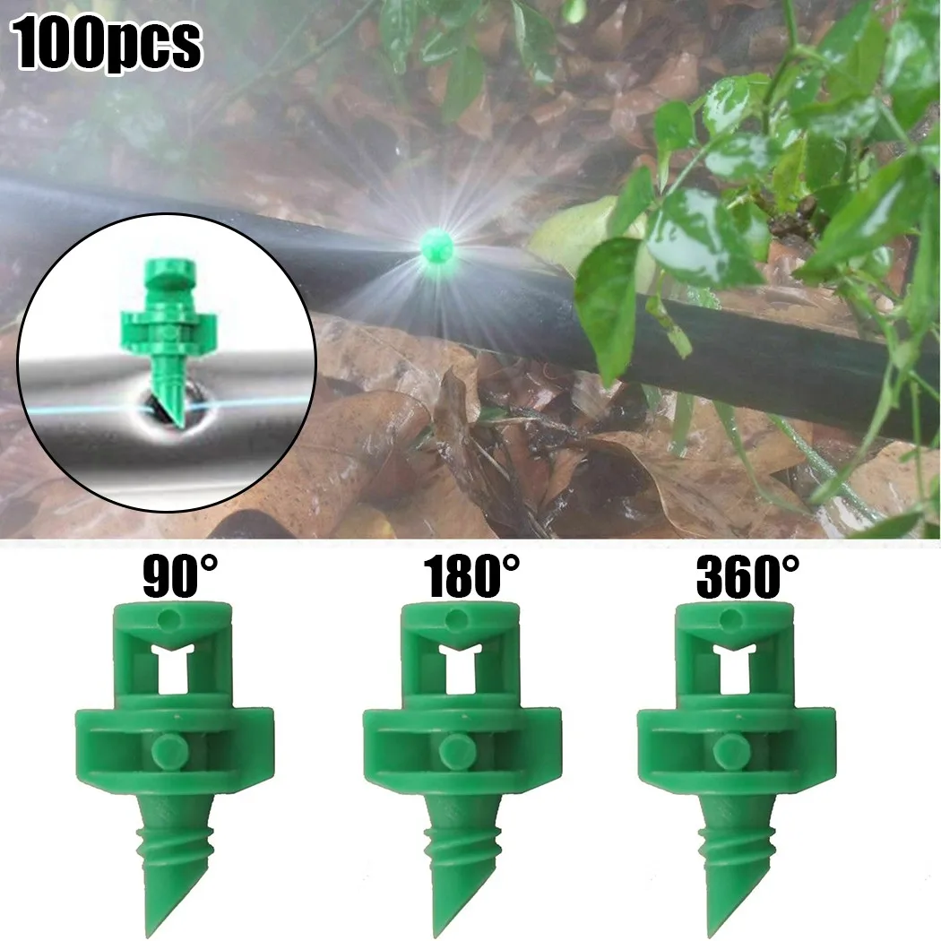 Насадка распылителя для гидропоники сделай сам 100 шт 90 °/180 °/360 ° | Дом и сад
