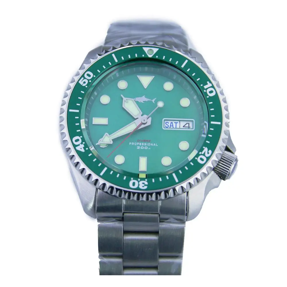 Мужские автоматические винтажные часы для дайвинга AD30 Sharkey nh36move SKX007|Мужские