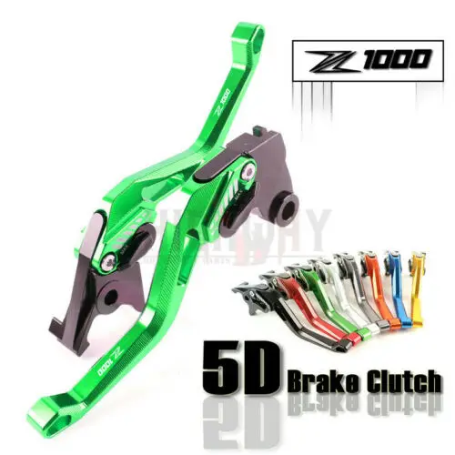 

New Rhombus 5D Short Handle Motorcycle 5D Adjustable Brake Clutch Levers for KAWASAKI Z1000 z1000 Z 1000 2003-2006