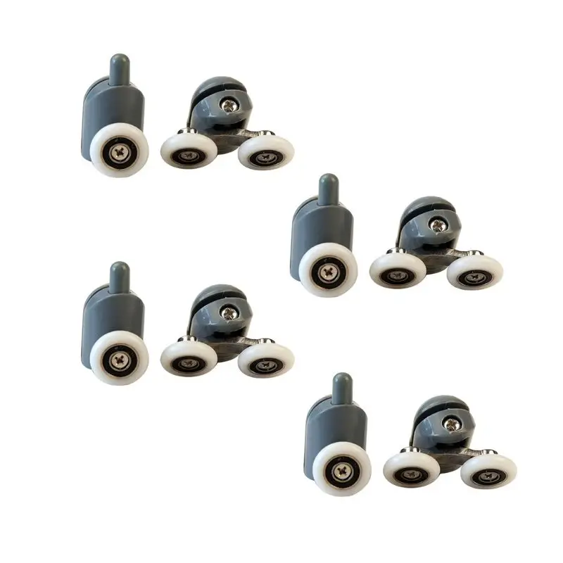 8 шт./компл. регулируемые душевые кабины раздвижные двери для ванной |