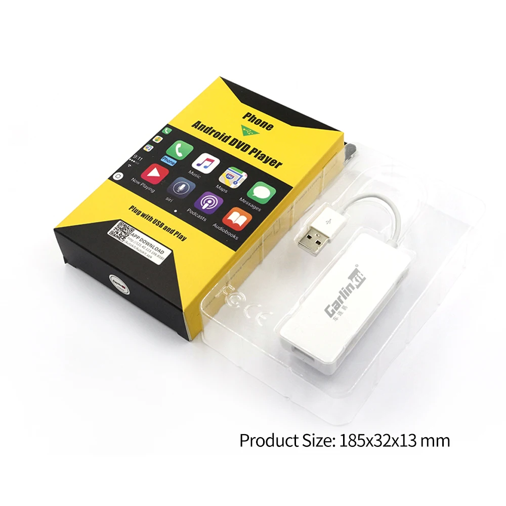 Carlinkit USB Apple проводной Carplay адаптер для Smart TV Link Android Car Radio Auto Airplay/Mirrorlink|ТВ-приемник