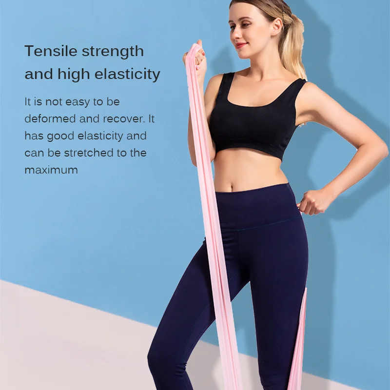 Спортивные 1 8 м Фитнес сопротивление лента для кроссфита оборудования