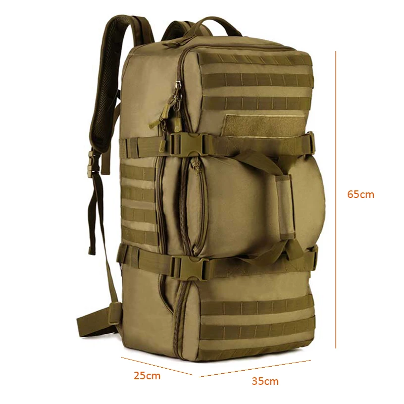 Протектор Плюс 60л нейлоновая тактическая армейская сумка Военная походная
