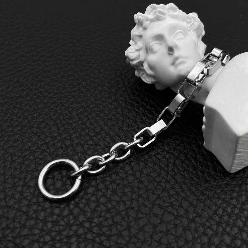 Мужской и женский браслет из титановой стали с пряжкой|Цепочки браслеты| |