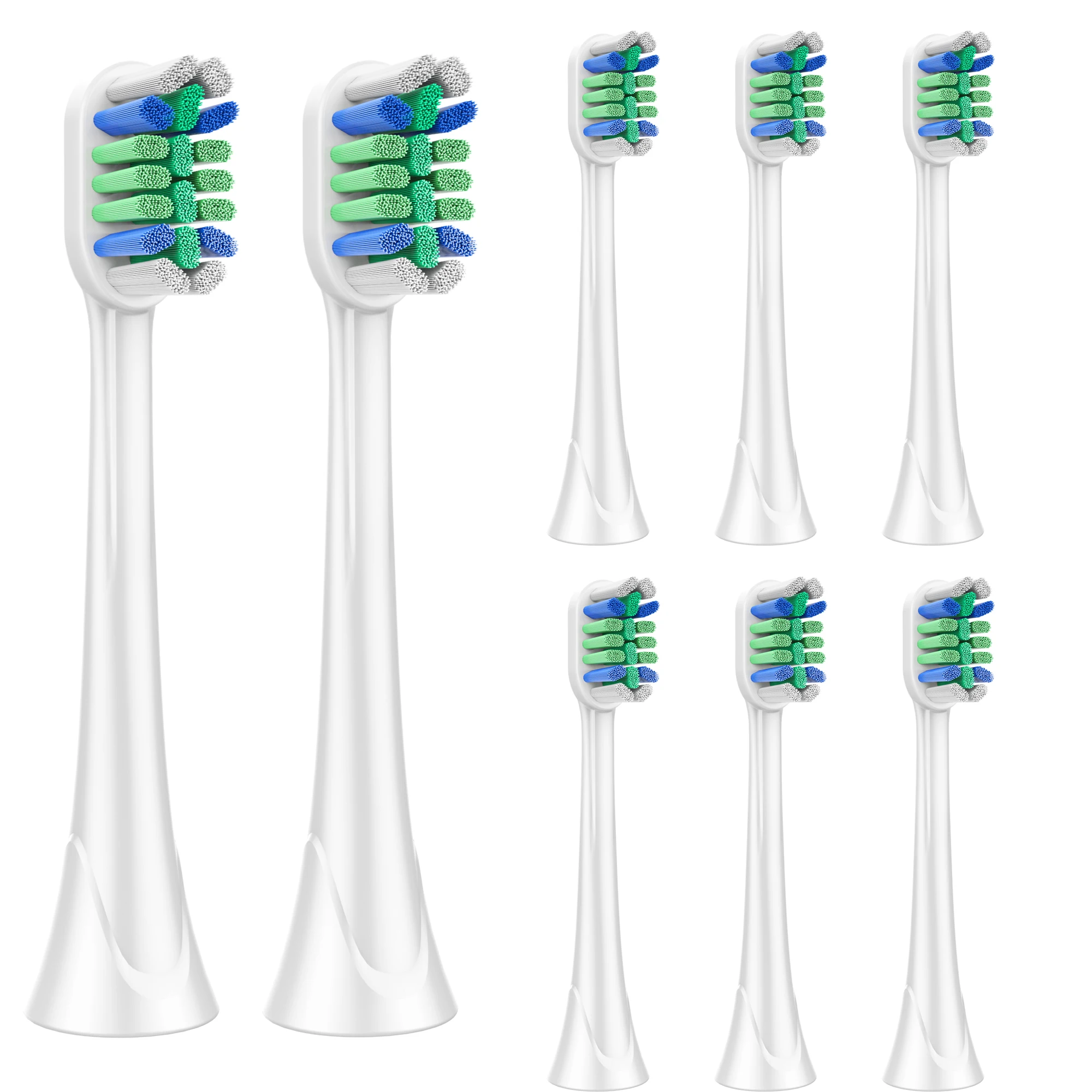 8 шт Reaplacement Зубная щётка головки для Philips насадки на зубные щетки Sonicare Алмазная чистая HX6064 HX6930 HX9340 HX6950 HX6710 HX914