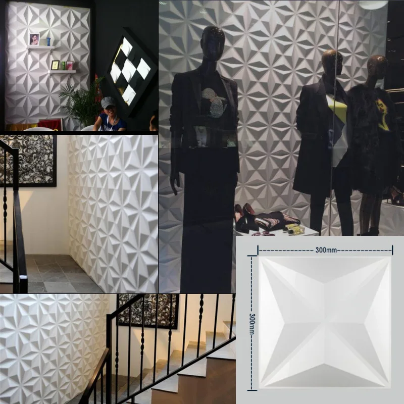 Водостойкие Объемные рельефные настенные наклейки домашний потолочный бумажный