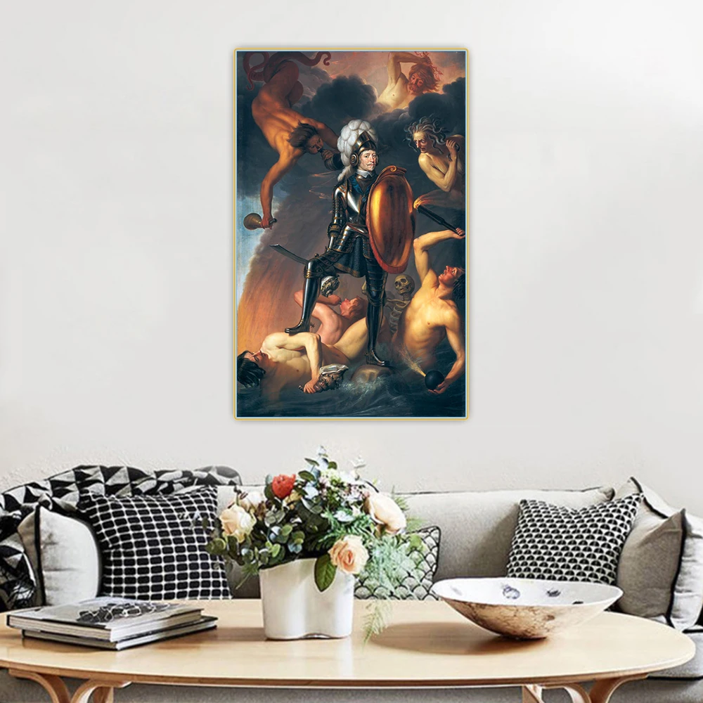 Картина на холсте Констанция Фредерика Хендрика настенное украшение для дома