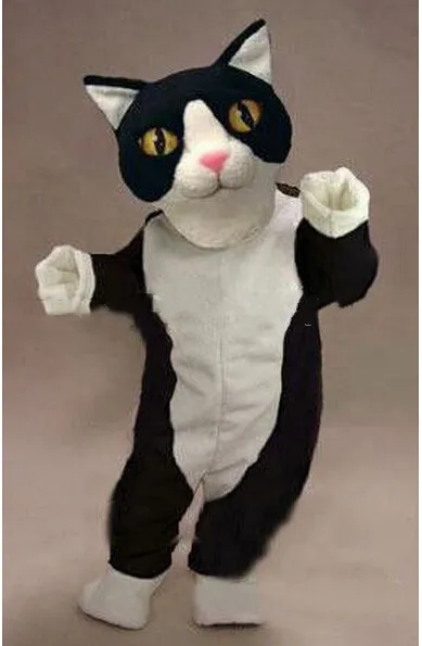 

Black Cat Mascot Costume Suit Cosplay Party Game Fancy Dress Outfits Advertising Promotion Carnival Halloween Xmas Easter Adults