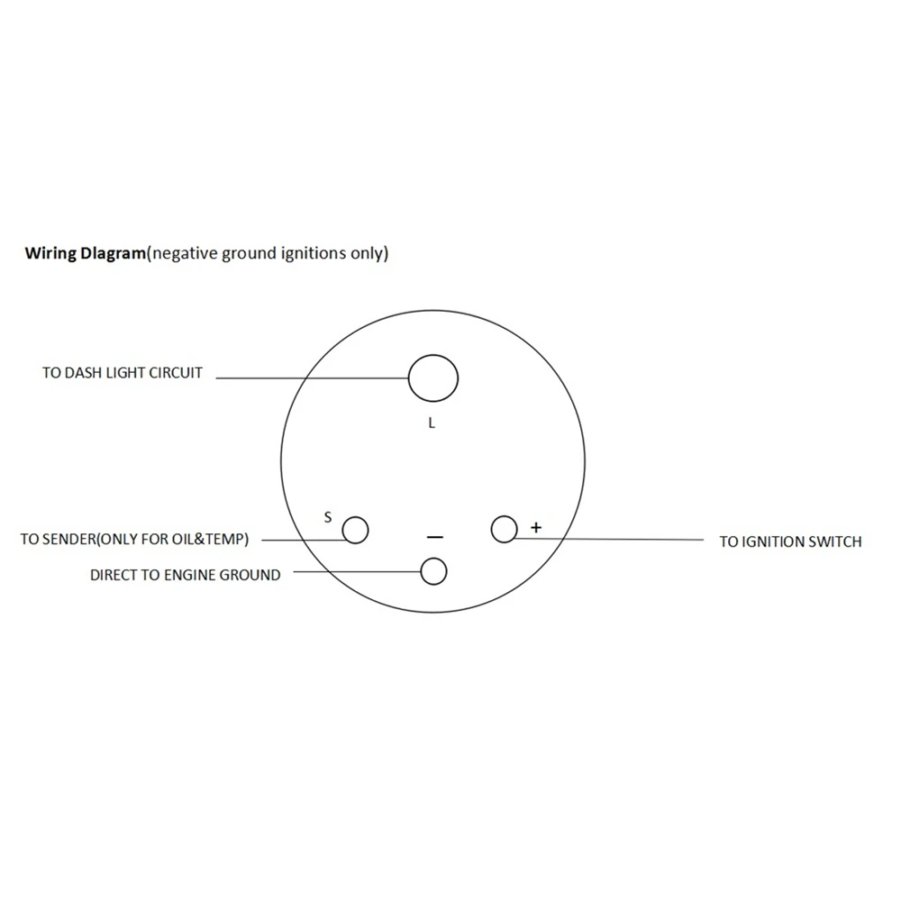 Универсальный электрический датчик температуры воды 52 мм запасные части