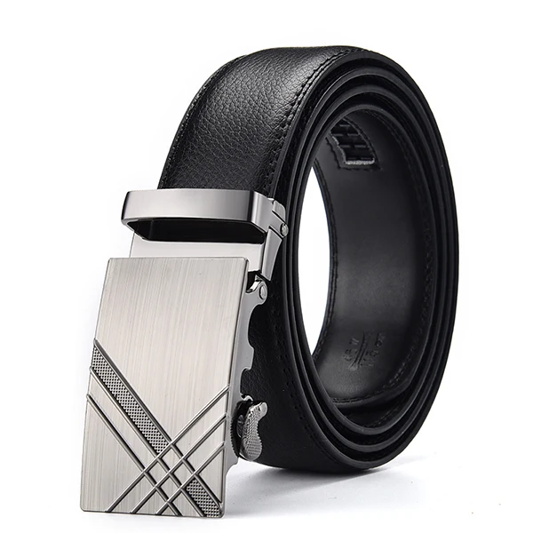 

Men Quality Genuine Luxury Leather Belts for Men,Strap Male Metal Automatic Buckle