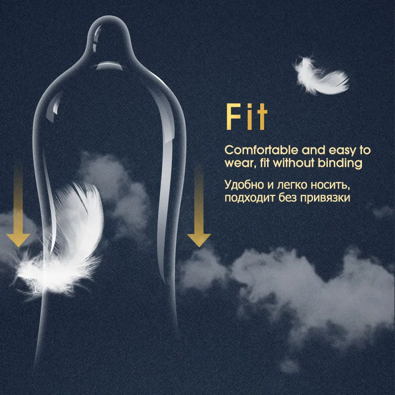 Ультратонкие презервативы Durex из натурального латекса Эротические интимные