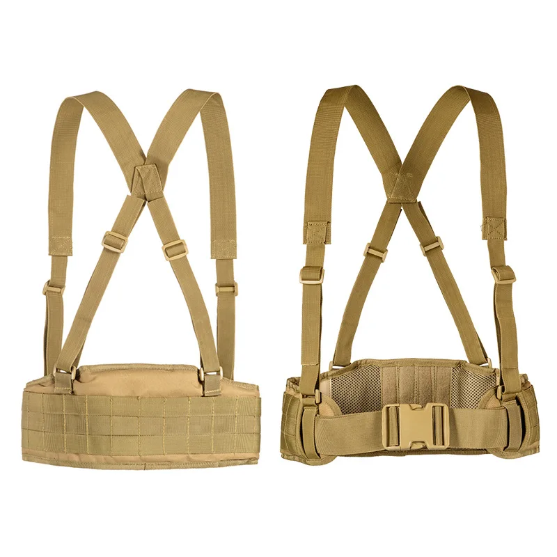 Открытый тактический пояс с подкладкой Multicam 1000D нейлон Molle страйкбол армейский