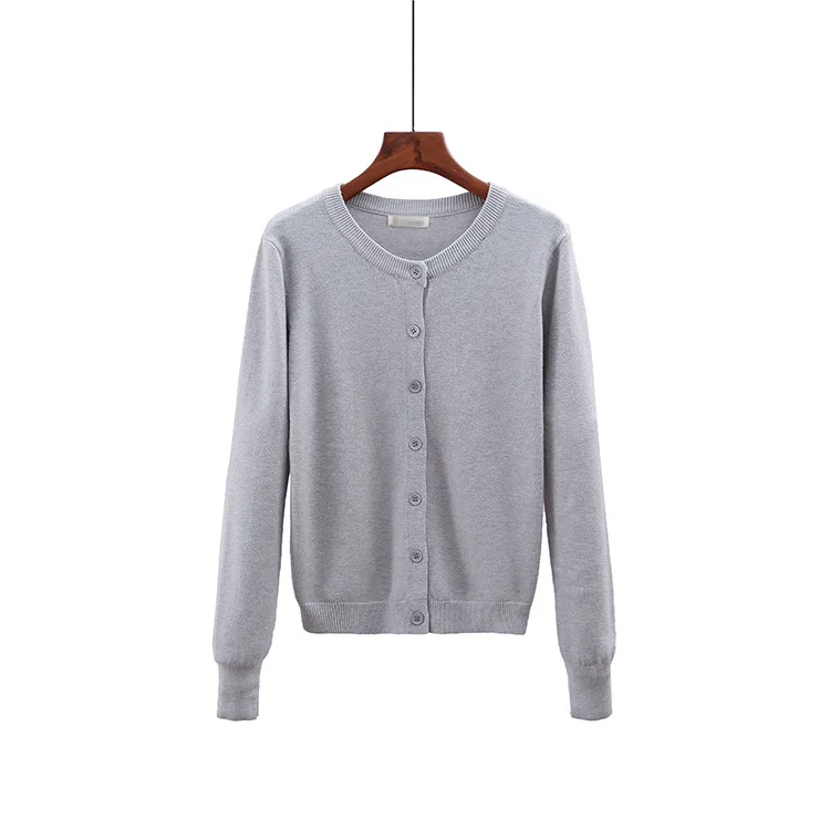 

Women Knitted Sweater Cardigan Korean Style Black Slim Thick Long Sleeve Sweaters Winter Clothing Knitwear Viscose Ladies Tops