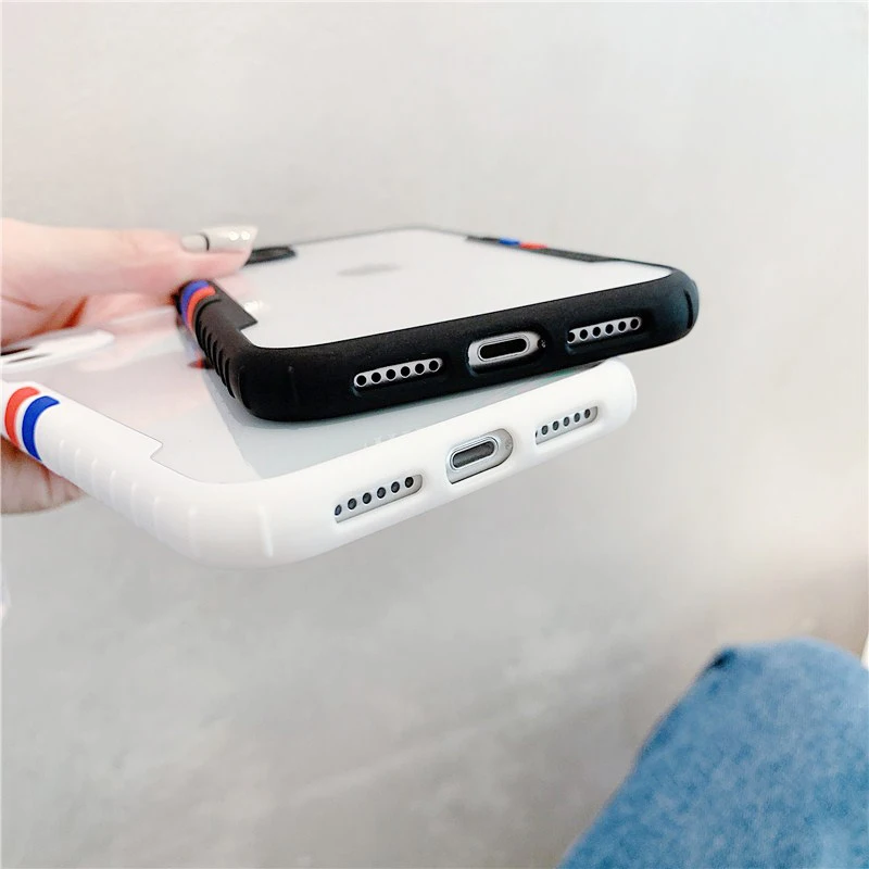 

Luxury Acrylic Transparent Case For Iphone 12 Pro Max Cases Soft Fundas On Iphone 11 XR SE 2020 7 8 X Xs 6 6s Plus Back Covers