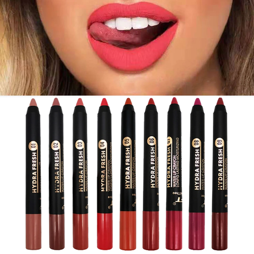 

Matte Lip Liner Pen Multifunctional Waterproof Long Lasting Lipstick Pen Lipgloss Liner Contour Makeup Lipsticks Tool Hot Sale