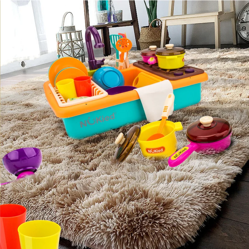 NUKied Dishpan игровой домик для кухни бассейн детский игровой набор с водой детская раковина
