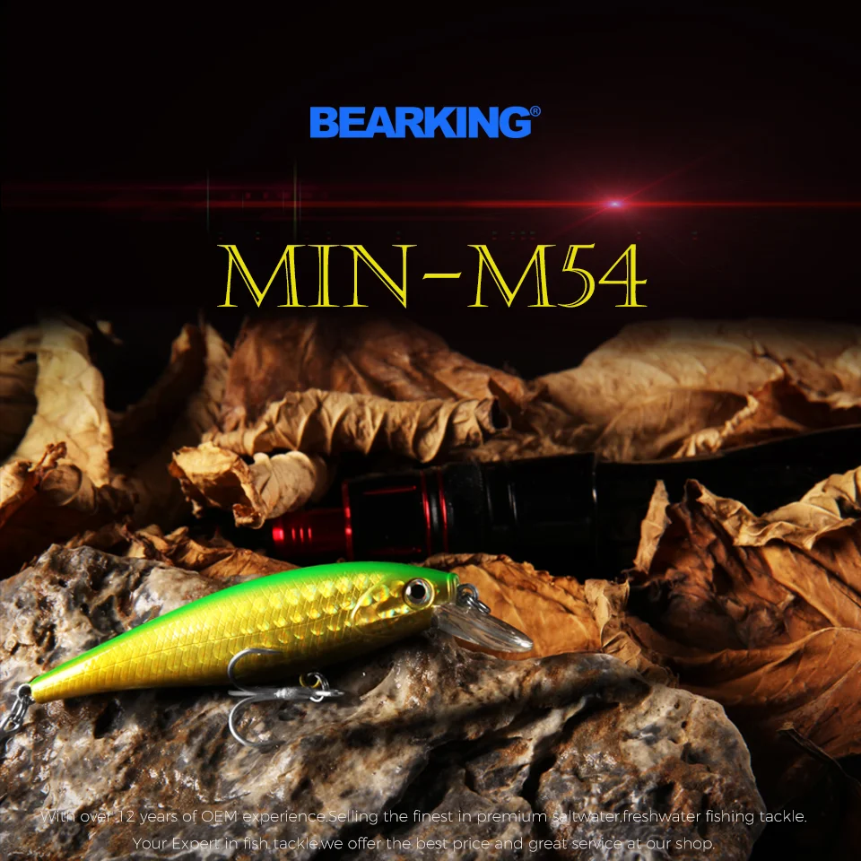 Популярная модель 2021 воблеры для рыбной ловли Bearking 7 8 см 9 2 г 5 шт./лот приманка