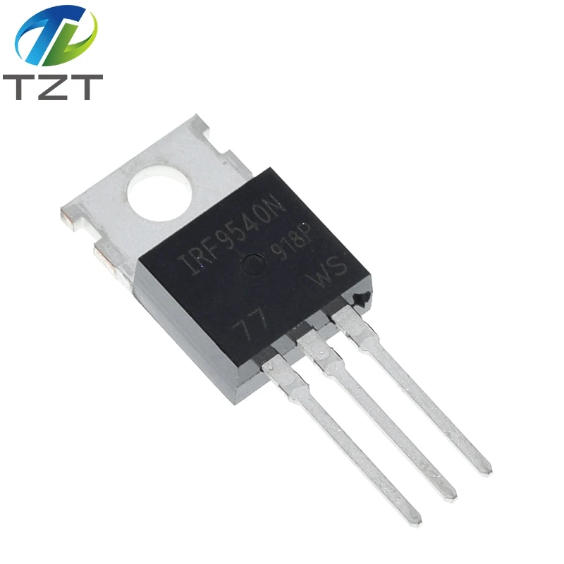10 шт. IRF9540N IRF9540 P-канальный МОП-транзистор 23 а 100 в TO-220 | Электронные компоненты и