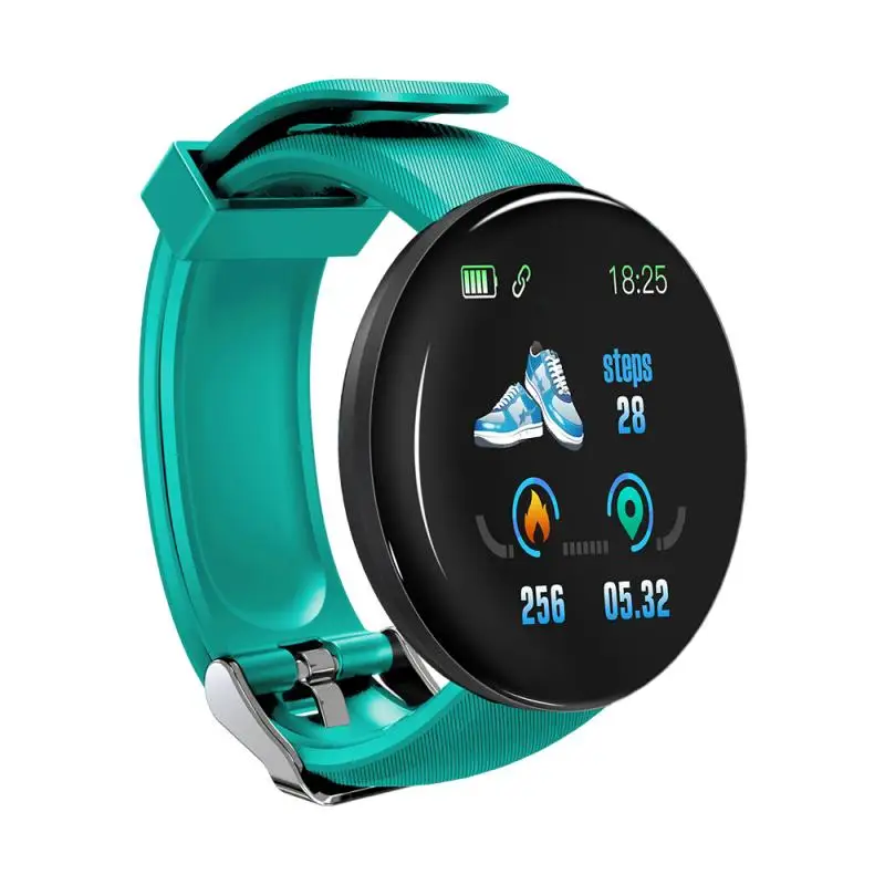 D18 Smart Watch Wristband Bracelet Sport Waterproof Smartwatch Blood Pressure Activity Tracker Fitness Smart Wrist Band