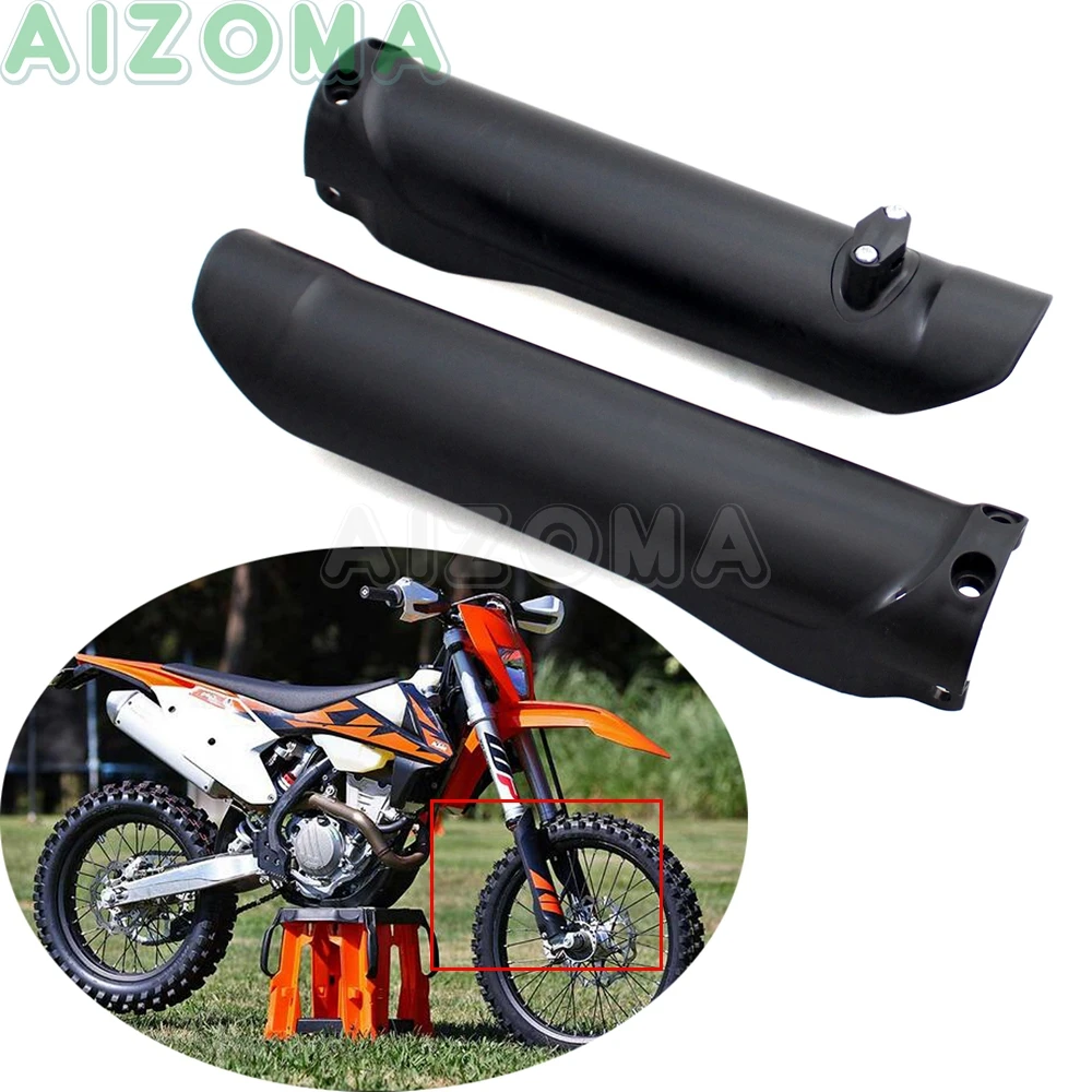 Enduro Мотокросс Нижняя вилка гвардии протектор для KTM XC EXC XCF SX SXF XCF-W Husqvarna TC TE FE 125/250/300/350/450/500 13-16