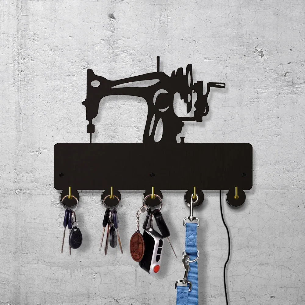 Светодиодный органайзер для швейной машины настенный с 5 крючками современный