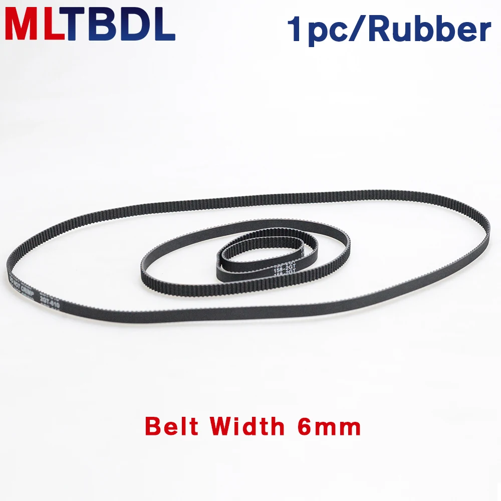 Детали для 3D-принтеров GT2 резиновый ремень ГРМ с замкнутым циклом 2 Гт 6 мм 348 350 358 360